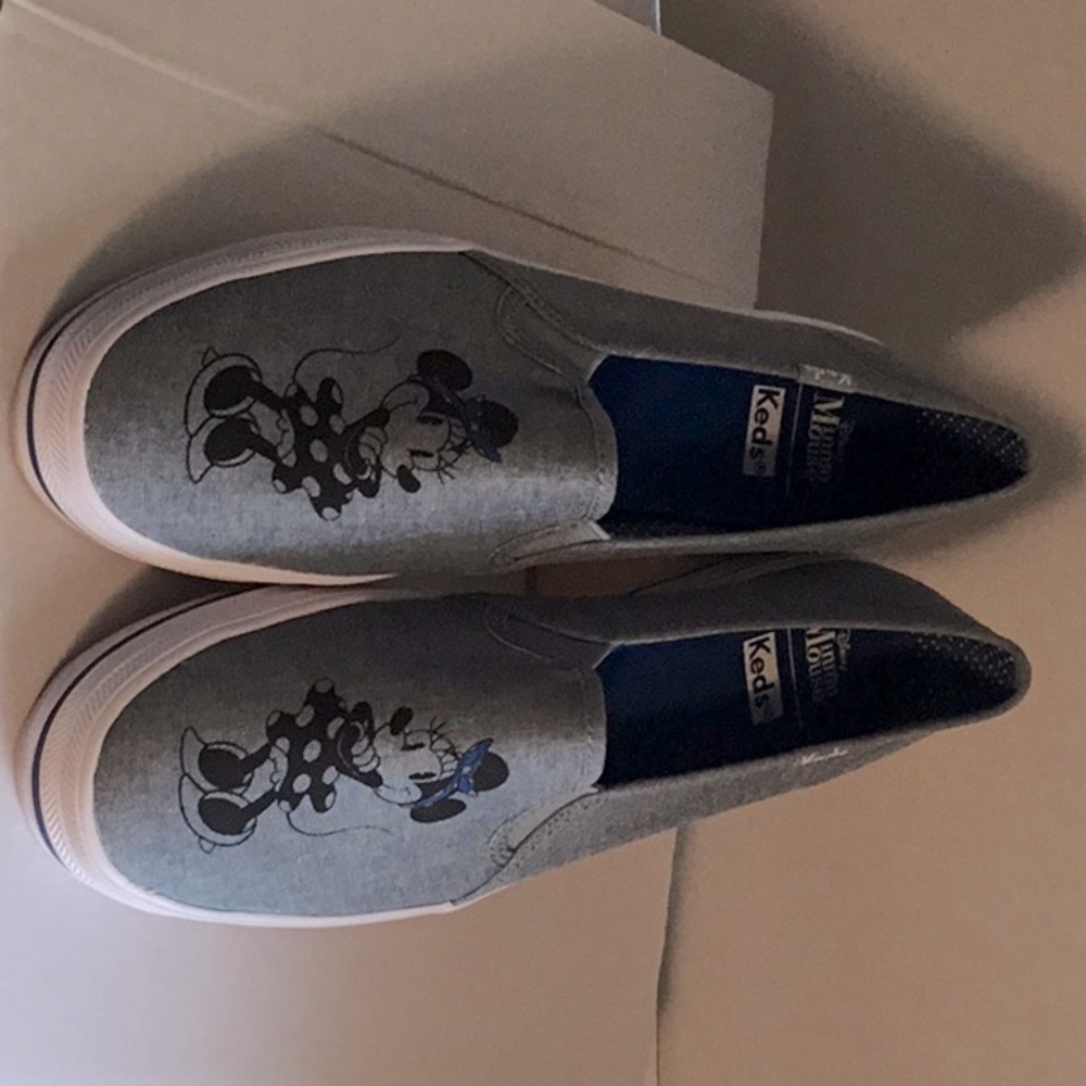 Keds, loafers, thick sole, worn 3 times.